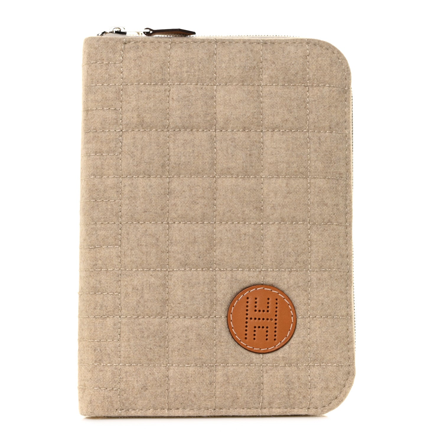 Hermes Wool Cashmere Paddock PM Jewelry Case 1 of 7
