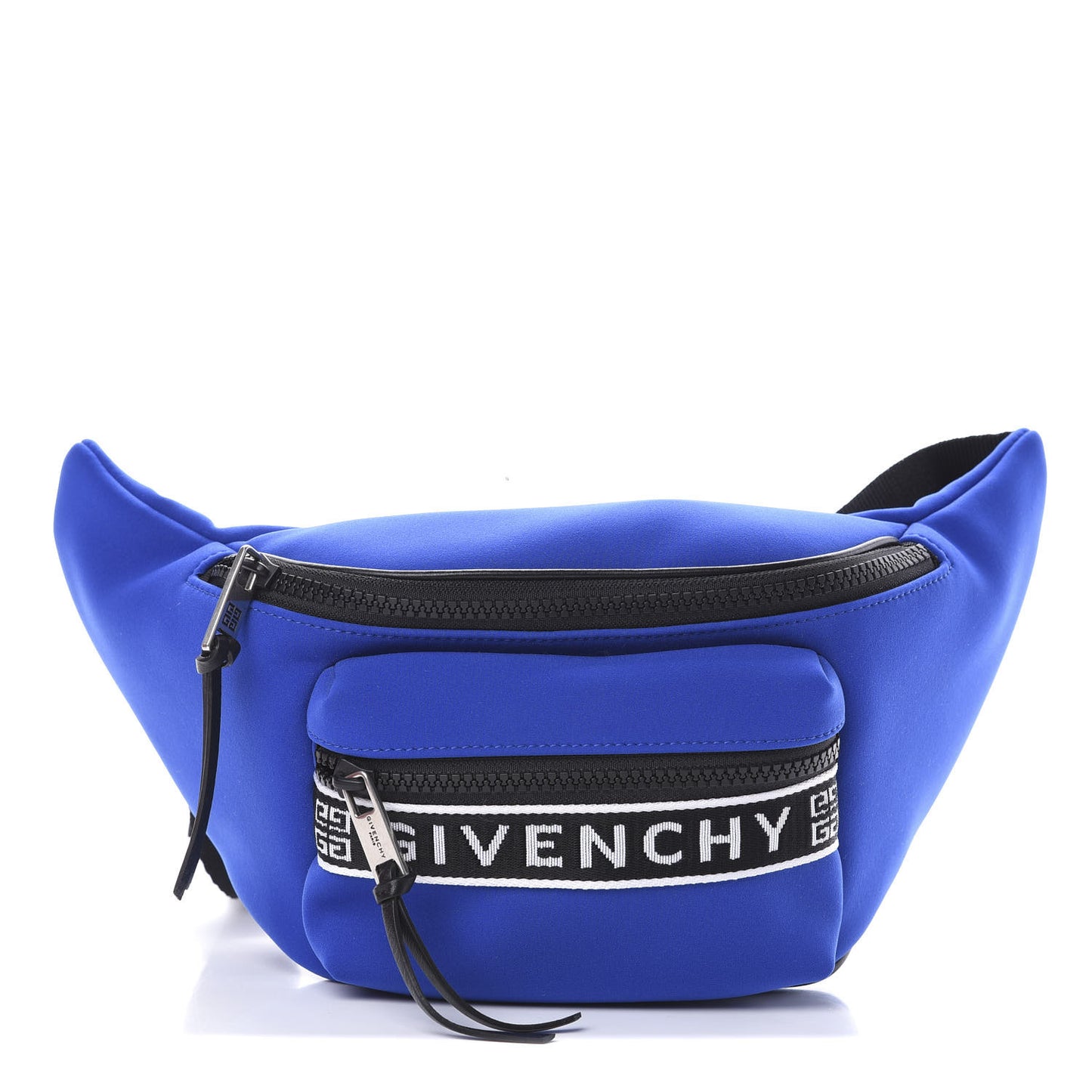 Nylon Logo Belt Bag Blue