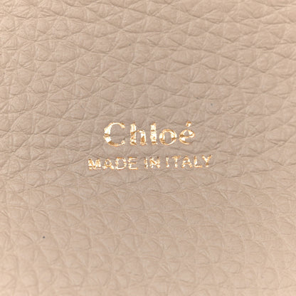 Chloe Grained Calfskin Medium Aby Day Shoulder Bag Motty Grey 6 of 12