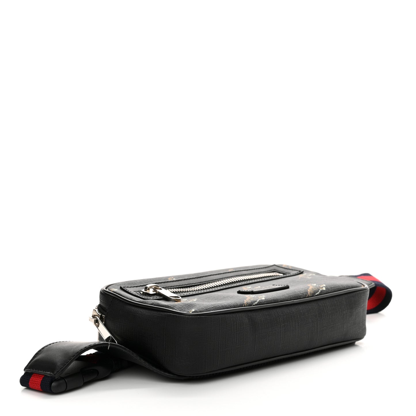 Soft GG Supreme Monogram Tigers Belt Bag Black Multicolor