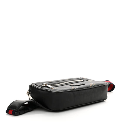 Gucci Soft GG Supreme Monogram Tigers Belt Bag Black Multicolor 4 of 11