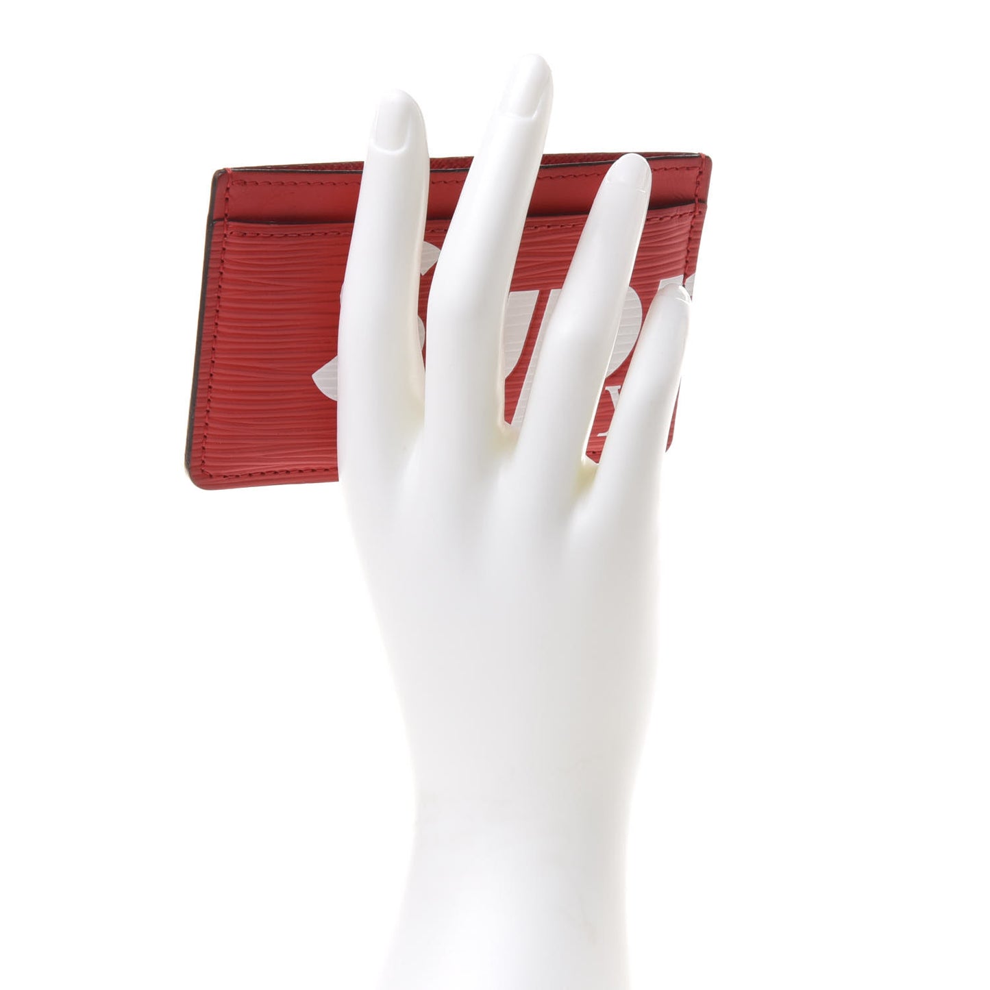 X SUPREME Epi Card Holder Red