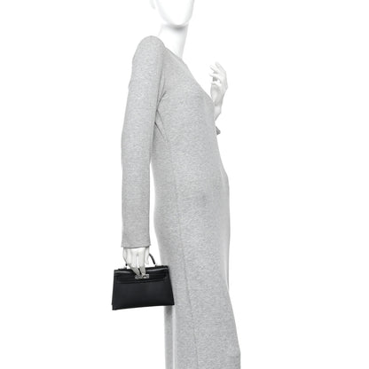 Hermes Chevre Chamkila Lizard Mini Kelly Sellier Touch 20 Black Ombre 2 of 11