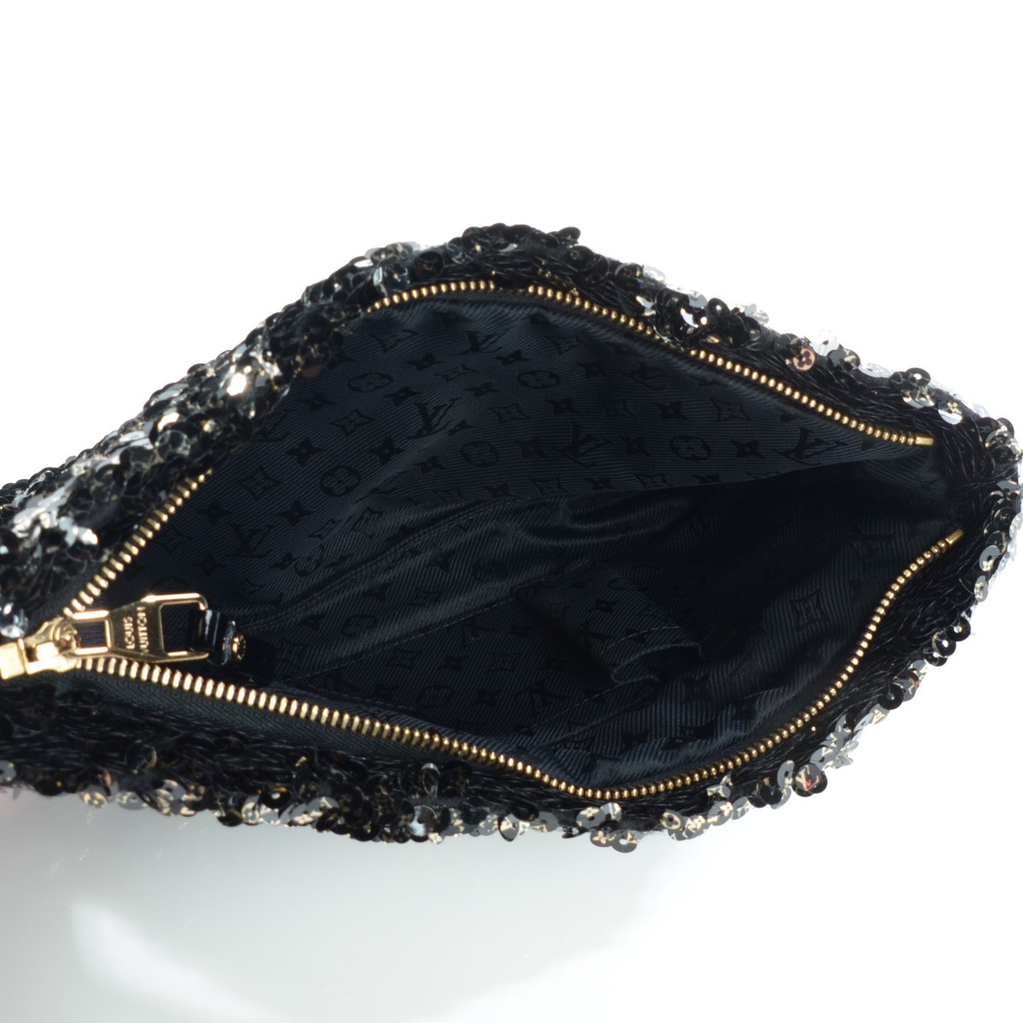 Sequin Pochette Rococo Black