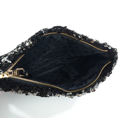 Louis Vuitton Sequin Pochette Rococo Black 7 of 7