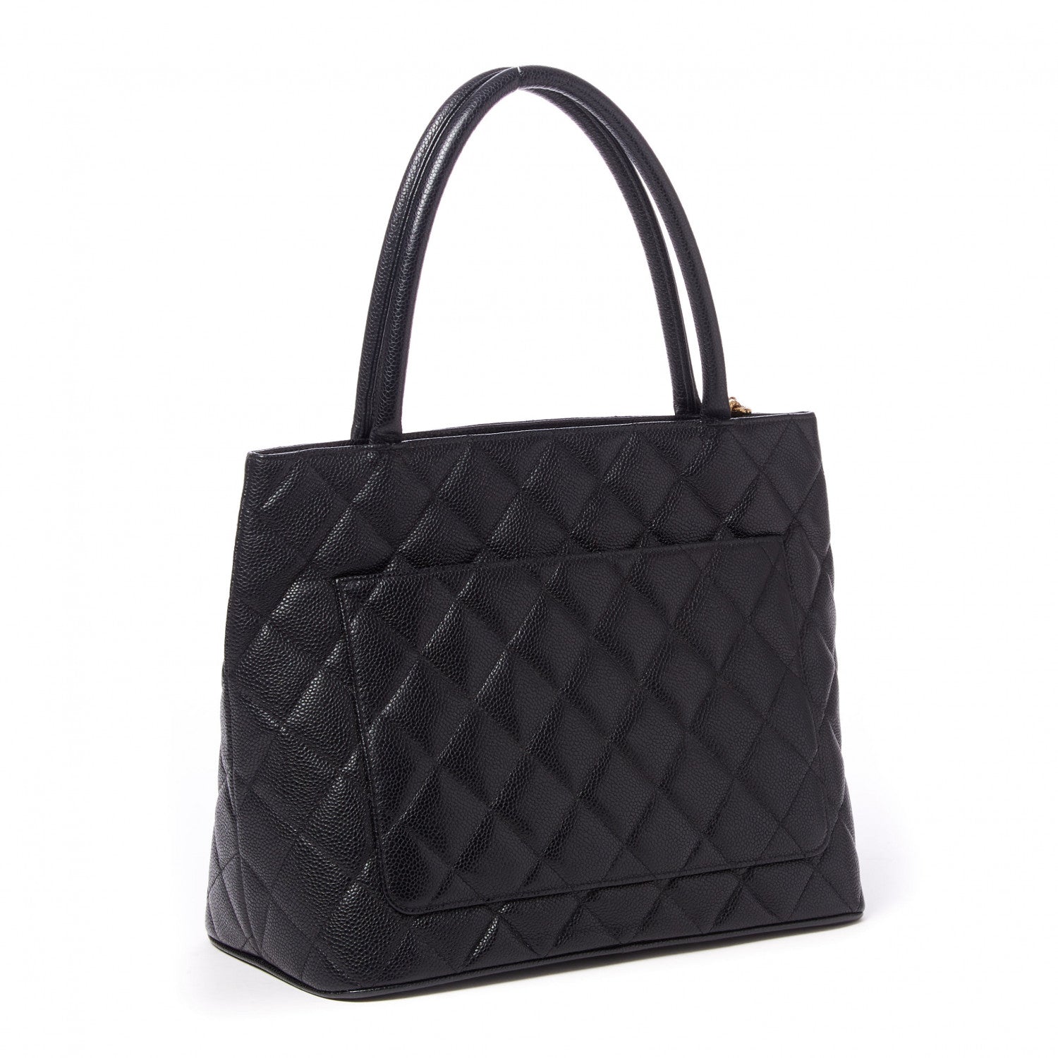 Chanel Caviar Quilted Medallion Tote Black 2 of 10