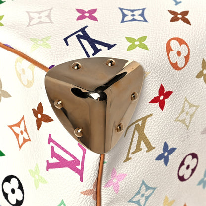 Louis Vuitton Monogram Multicolor Speedy 30 White 7 of 15