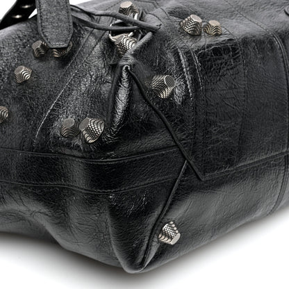 Balenciaga Agneau Arena Large Le Cagole Carry All Bag Black 9 of 10