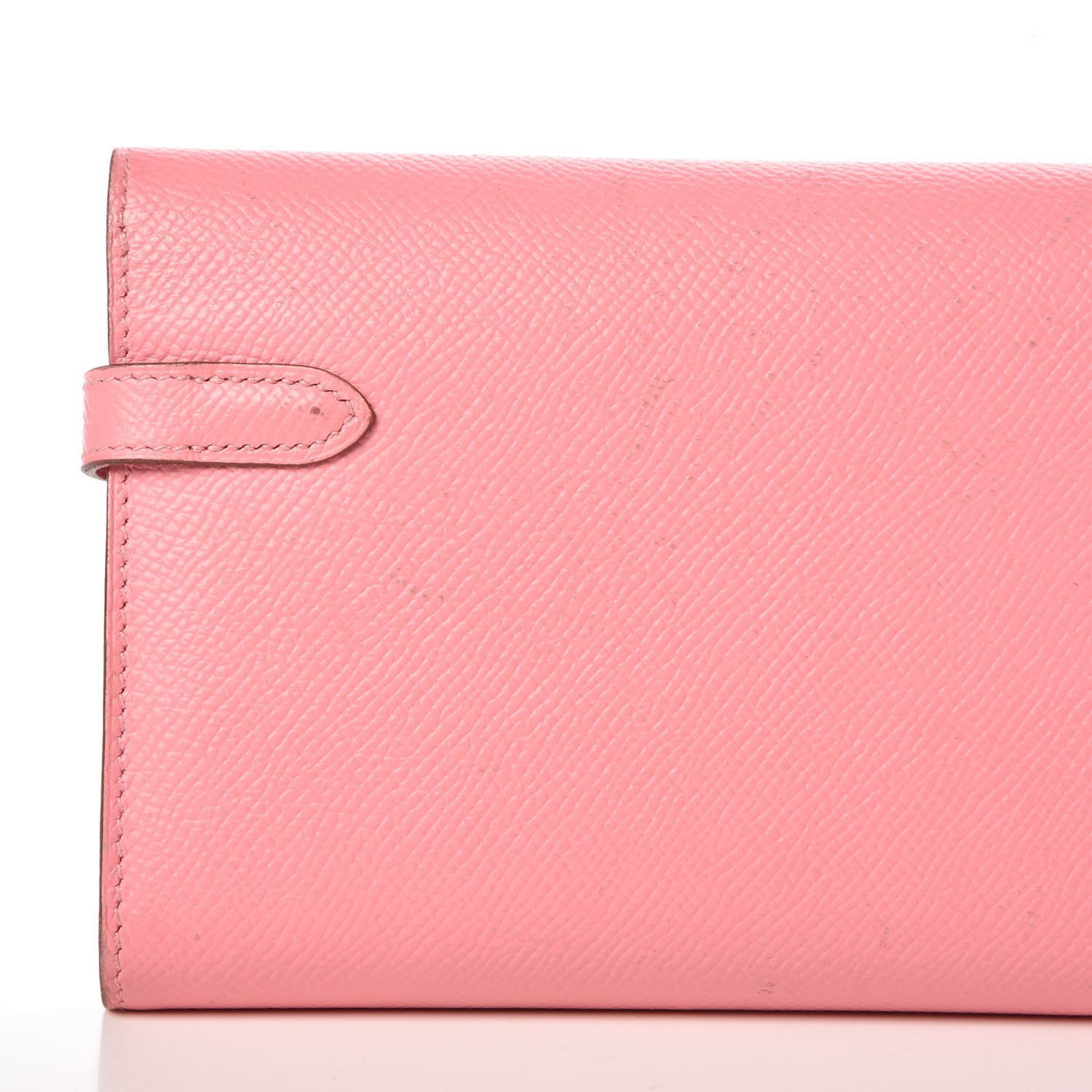 Epsom Kelly Longue Wallet Rose Confetti