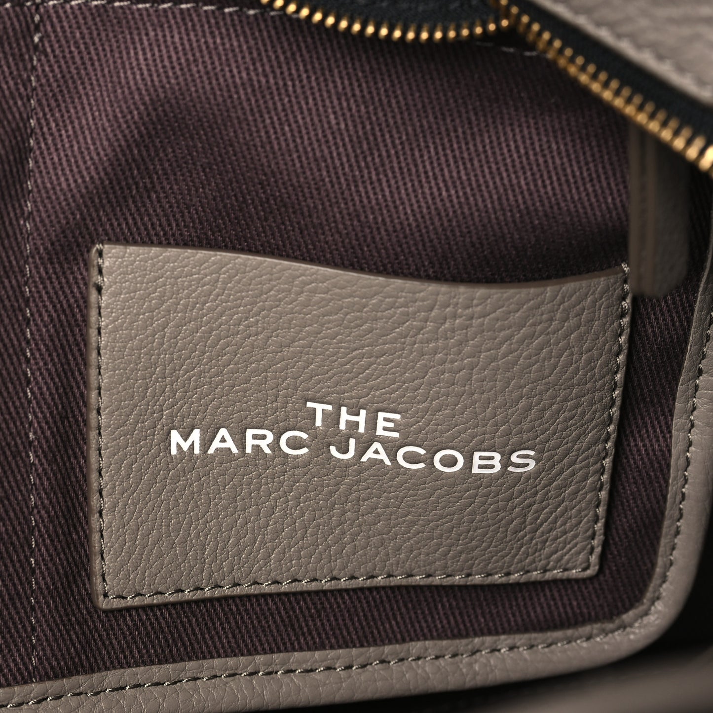 Grained Calfskin Medium The Tote Bag Cement