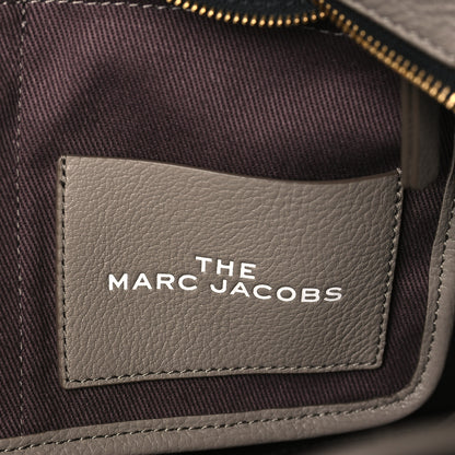 Marc Jacobs Grained Calfskin Medium The Tote Bag Cement 6 of 9