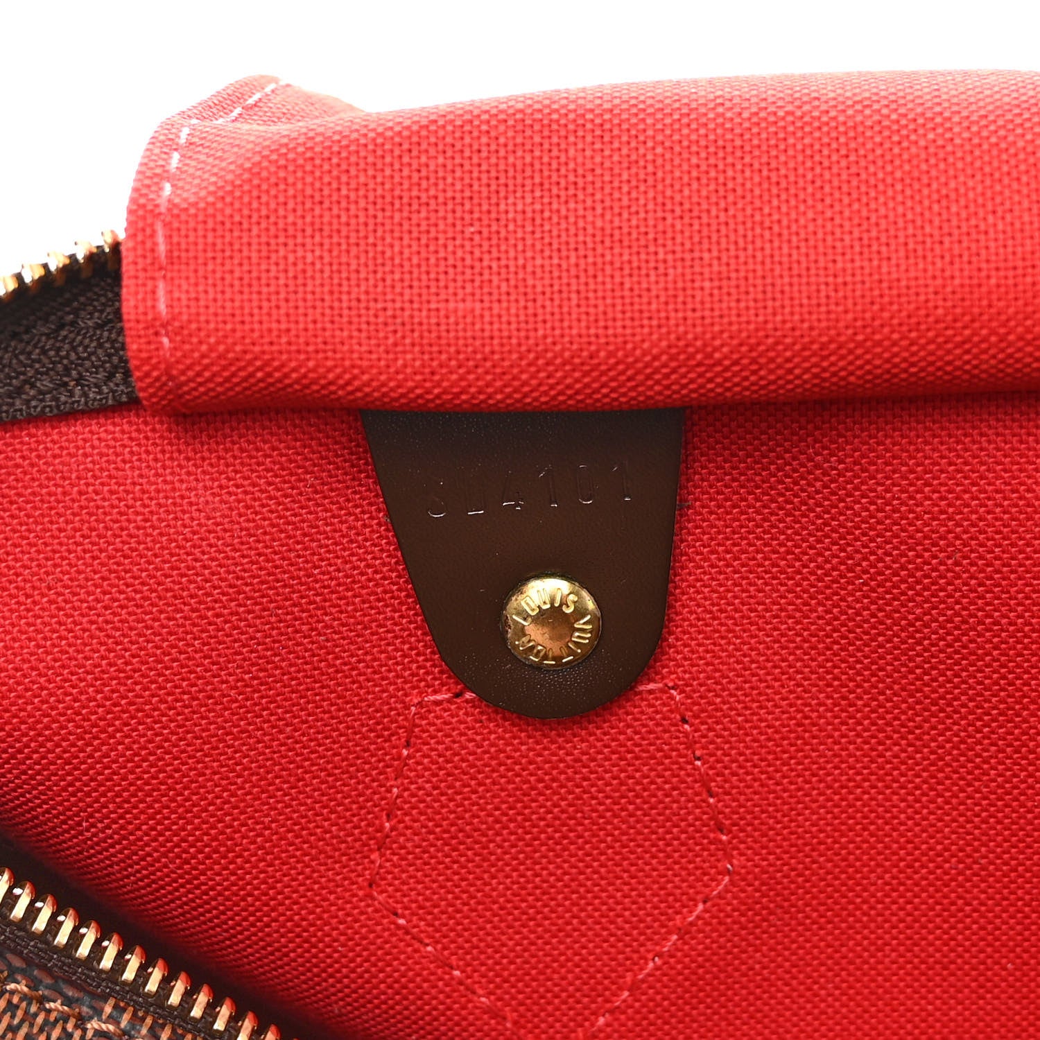 Louis Vuitton Damier Ebene Speedy 30 7 of 10