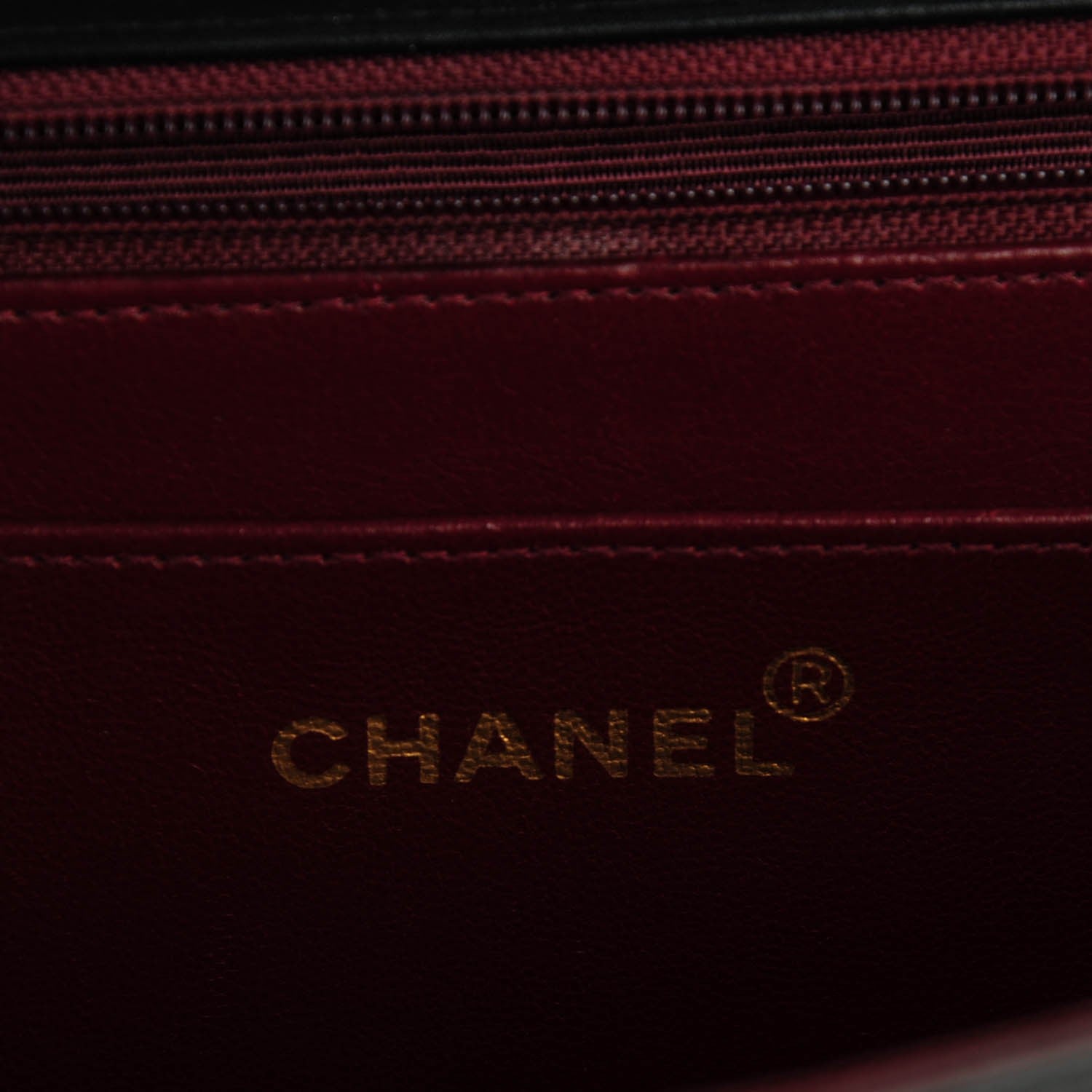 Chanel Lambskin Quilted XL Jumbo Single Flap Black 6 of 8