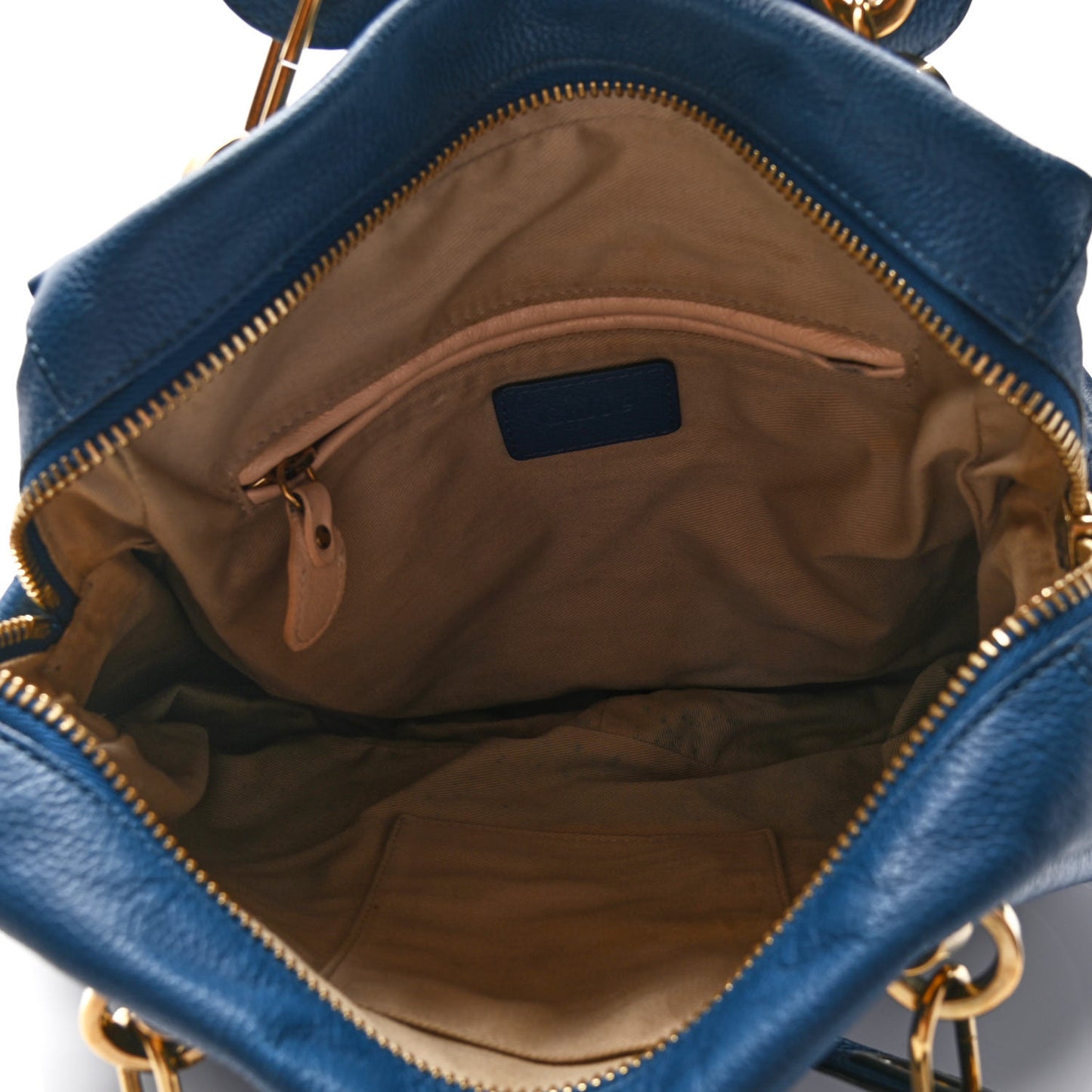 Calfskin Medium Paraty Factory Bleu