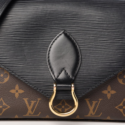 Louis Vuitton Epi Monogram Saint Michel Black 7 of 19
