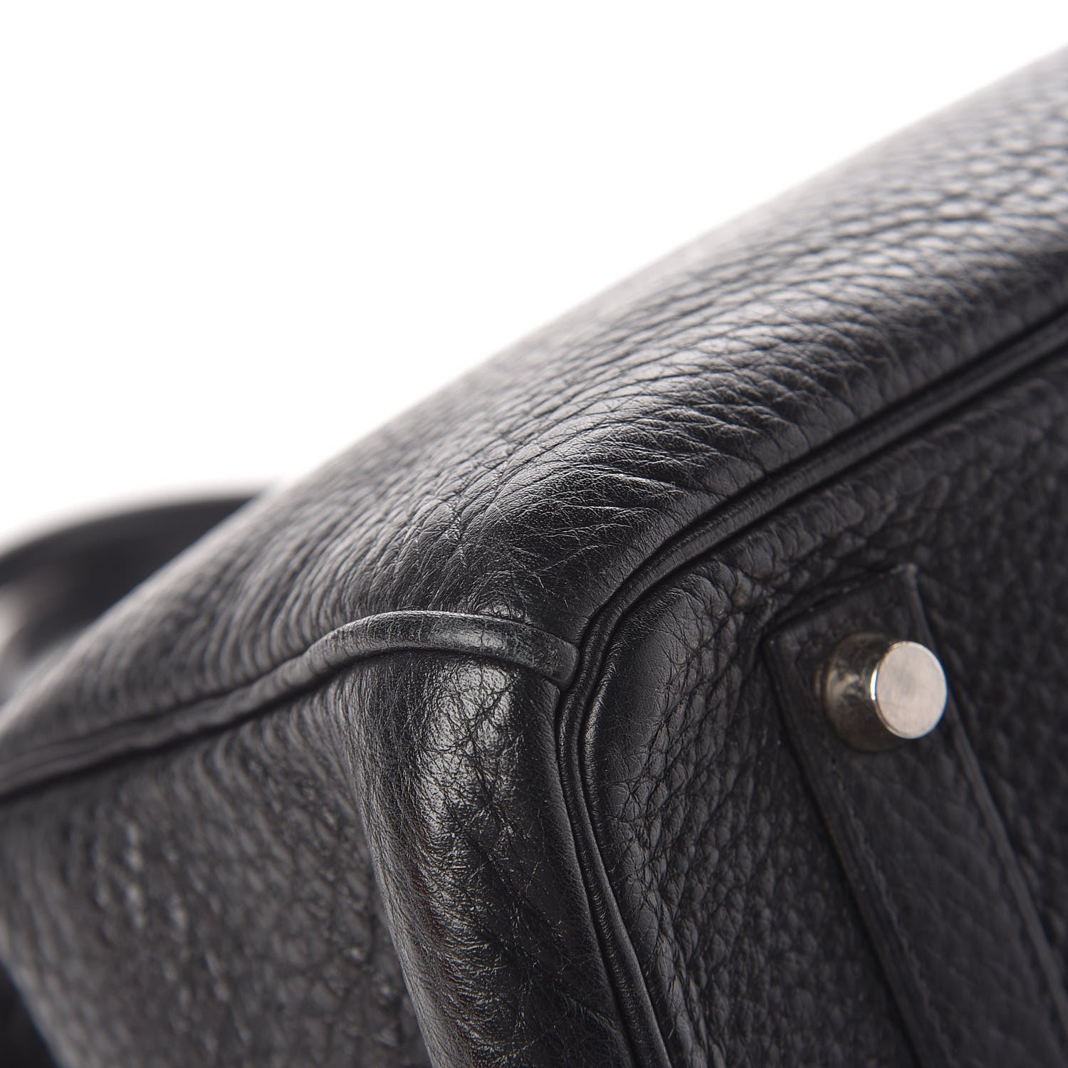 Hermes Taurillon Clemence Birkin 35 Black 37 of 40