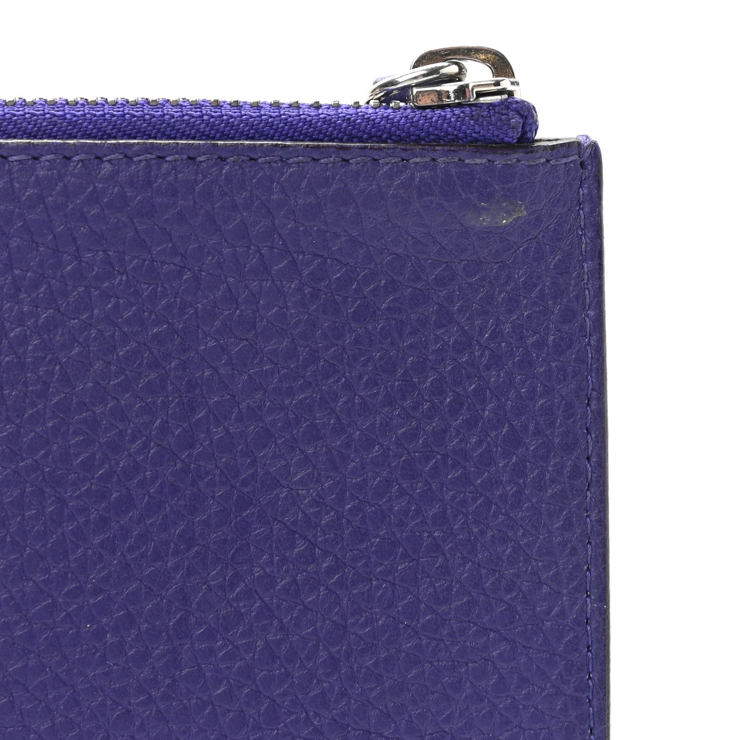 Christian Dior Bullcalf Diorissimo Pouch Purple 9 of 14