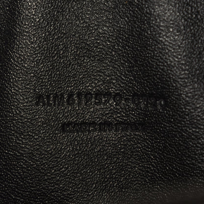 Saint Laurent Patent Calfskin Matelasse Monogram Mini Lou Camera Bag Black 9 of 15