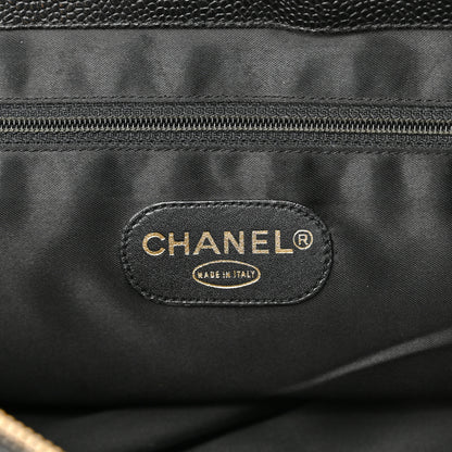 Chanel Caviar CC Shopper Tote Black 5 of 12