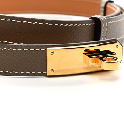 Hermes Epsom Kelly Belt Etoupe 5 of 6