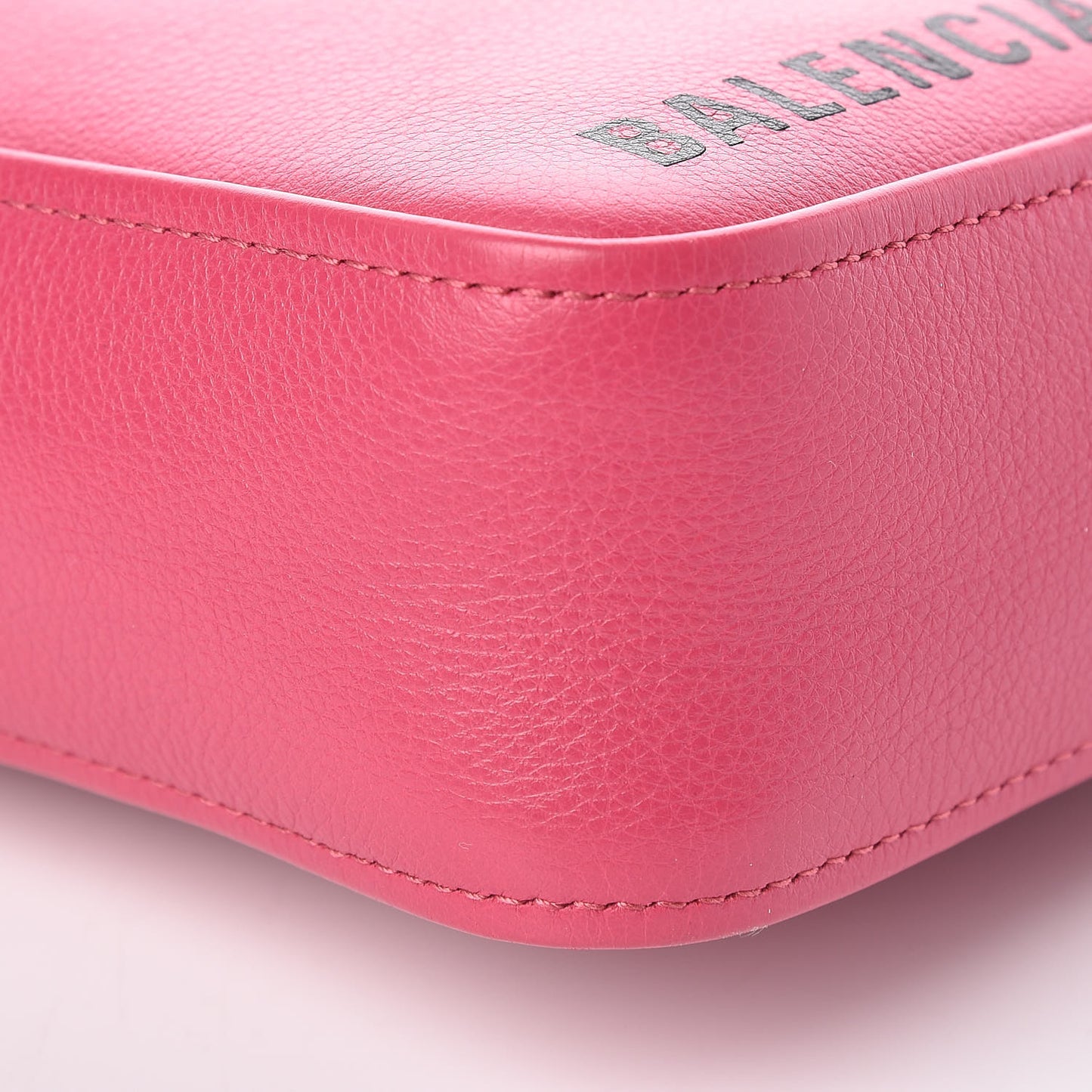 Calfskin XS Triangle Duffle Pink