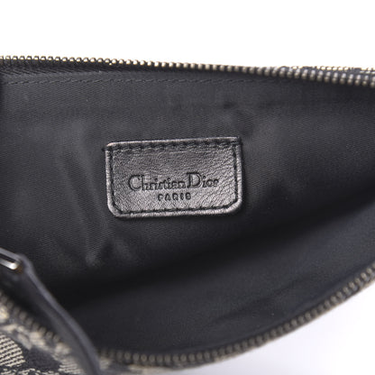 Christian Dior Monogram Mini Saddle Pochette Black 6 of 10