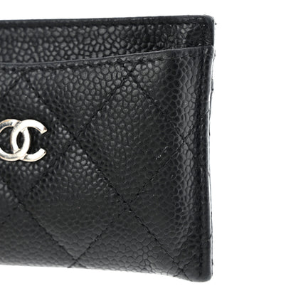 Chanel Caviar Quilted Card Holder Black 11 of 14