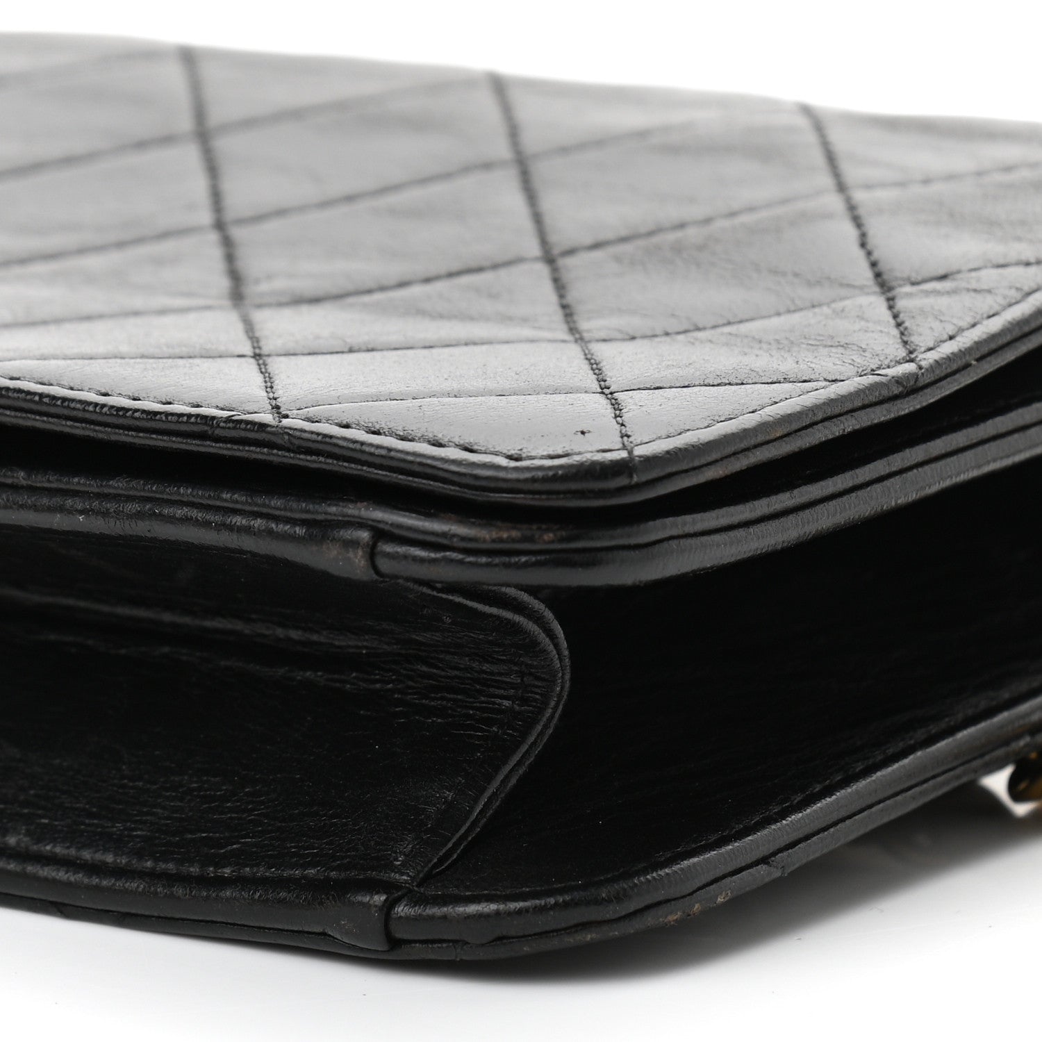 Chanel Lambskin Quilted Small Single Flap Black 9 of 10