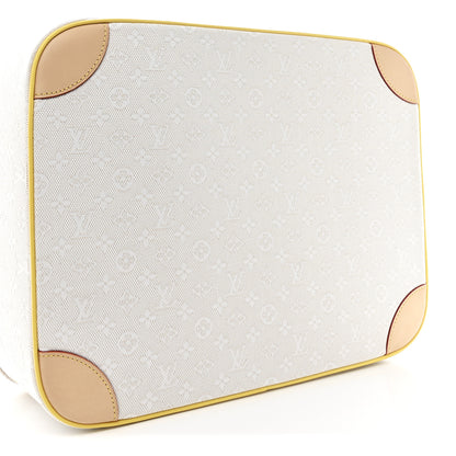 Louis Vuitton Monogram Jacquard Baby Suitcase Beige 2 of 9
