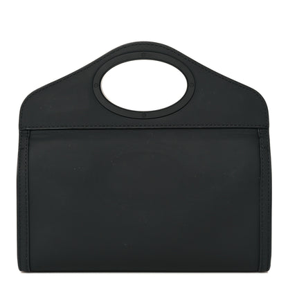 Burberry Rubberised Cotton Foldover Pocket Bag Black 10 of 12