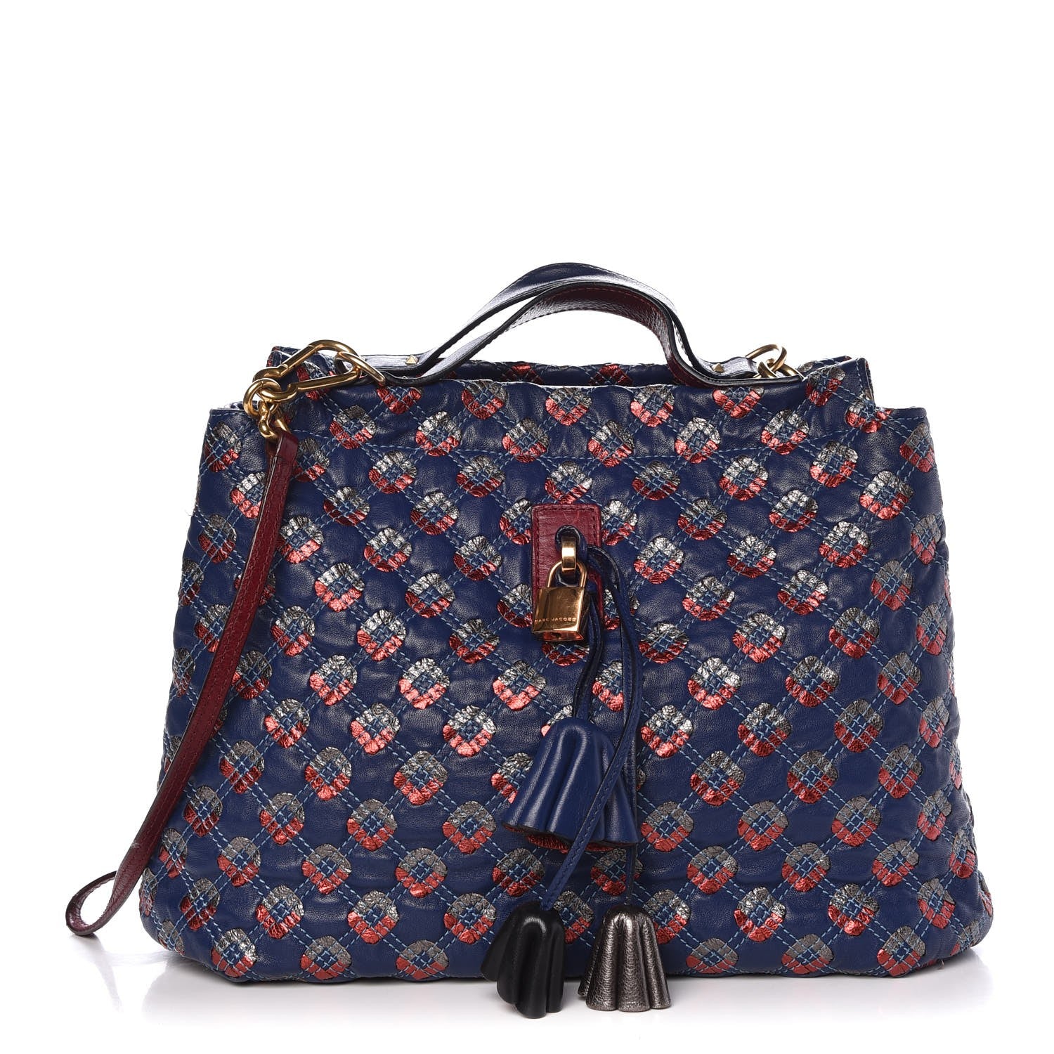 Marc Jacobs Quilted Calfskin Robert Leslie Bag Multicolor 1 of 13