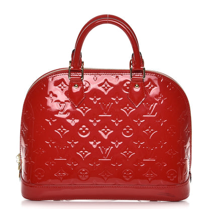Louis Vuitton Vernis Alma PM Cherry 1 of 7