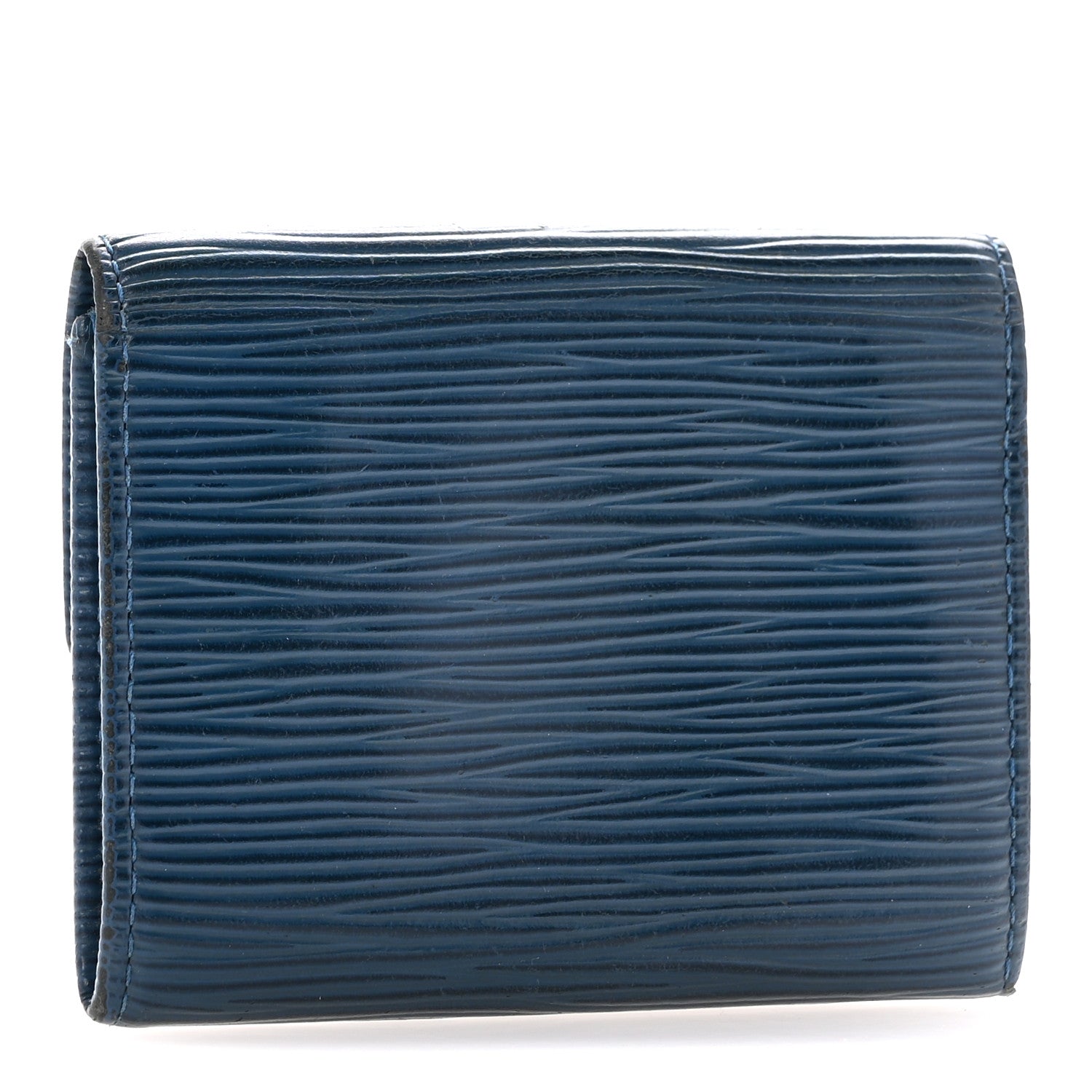 Louis Vuitton Epi Porte-Monnaie Simple Coin Purse Myrtille 3 of 15