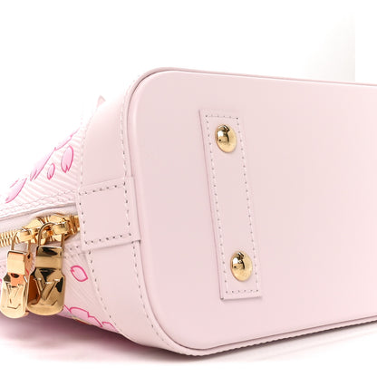 Louis Vuitton LV X TM Epi Cherry Blossom Alma BB Pink 4 of 9