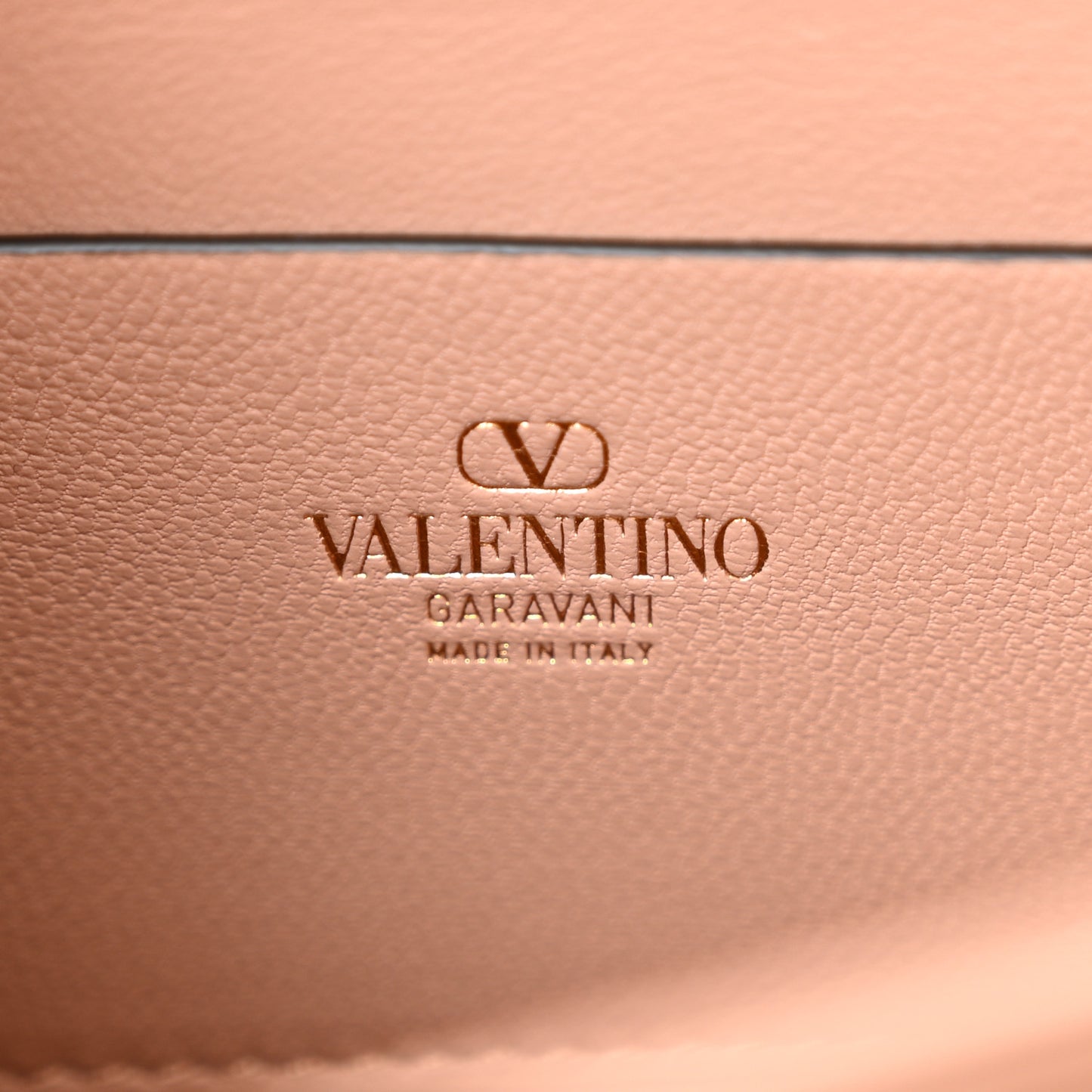 Grainy Calfskin VSling Saddle Bag Rose Cannelle