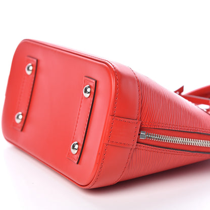 Louis Vuitton Epi Alma BB Coquelicot 9 of 10
