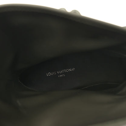 Louis Vuitton Rubber Calfskin Territory Flat Boots 38 Khaki 7 of 9