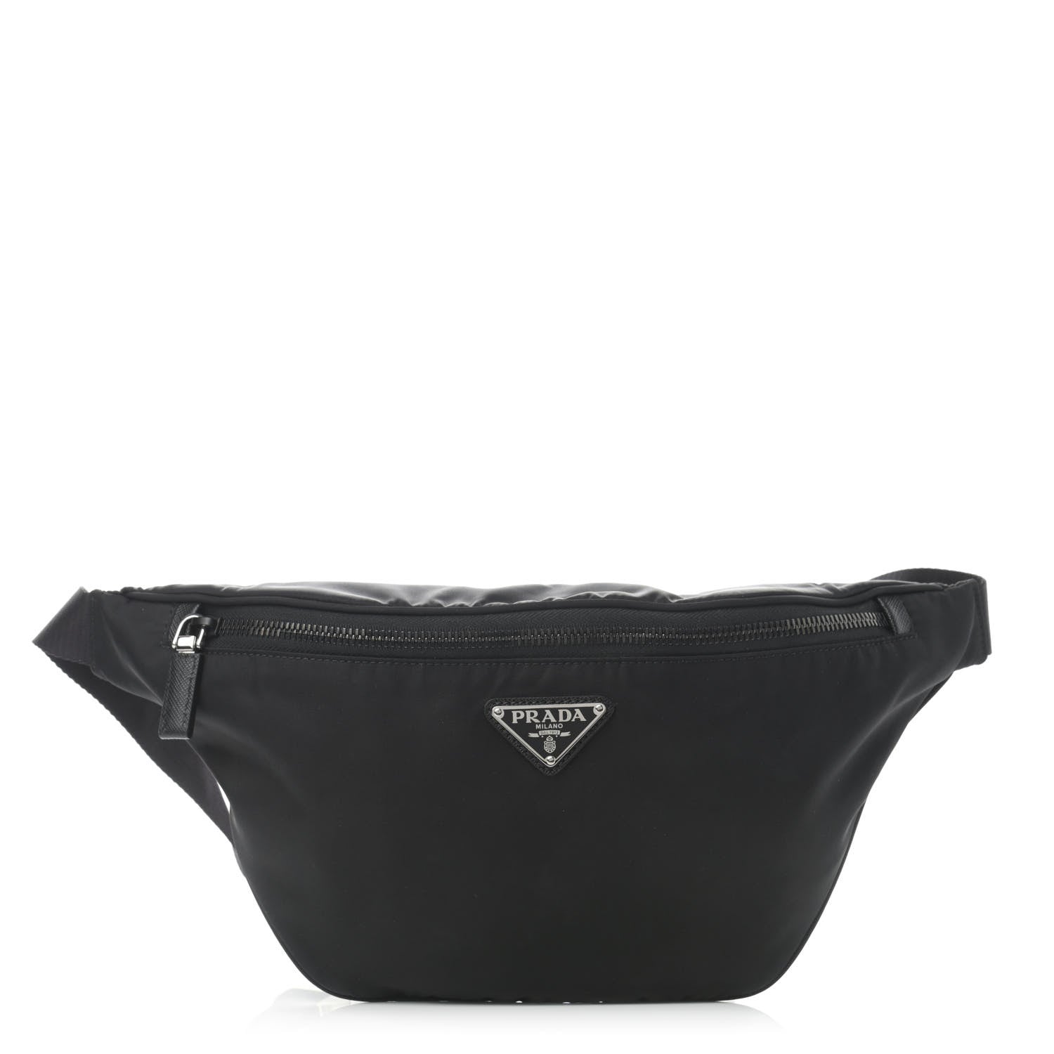 Prada Tessuto Nylon Belt Bag Black 1 of 11