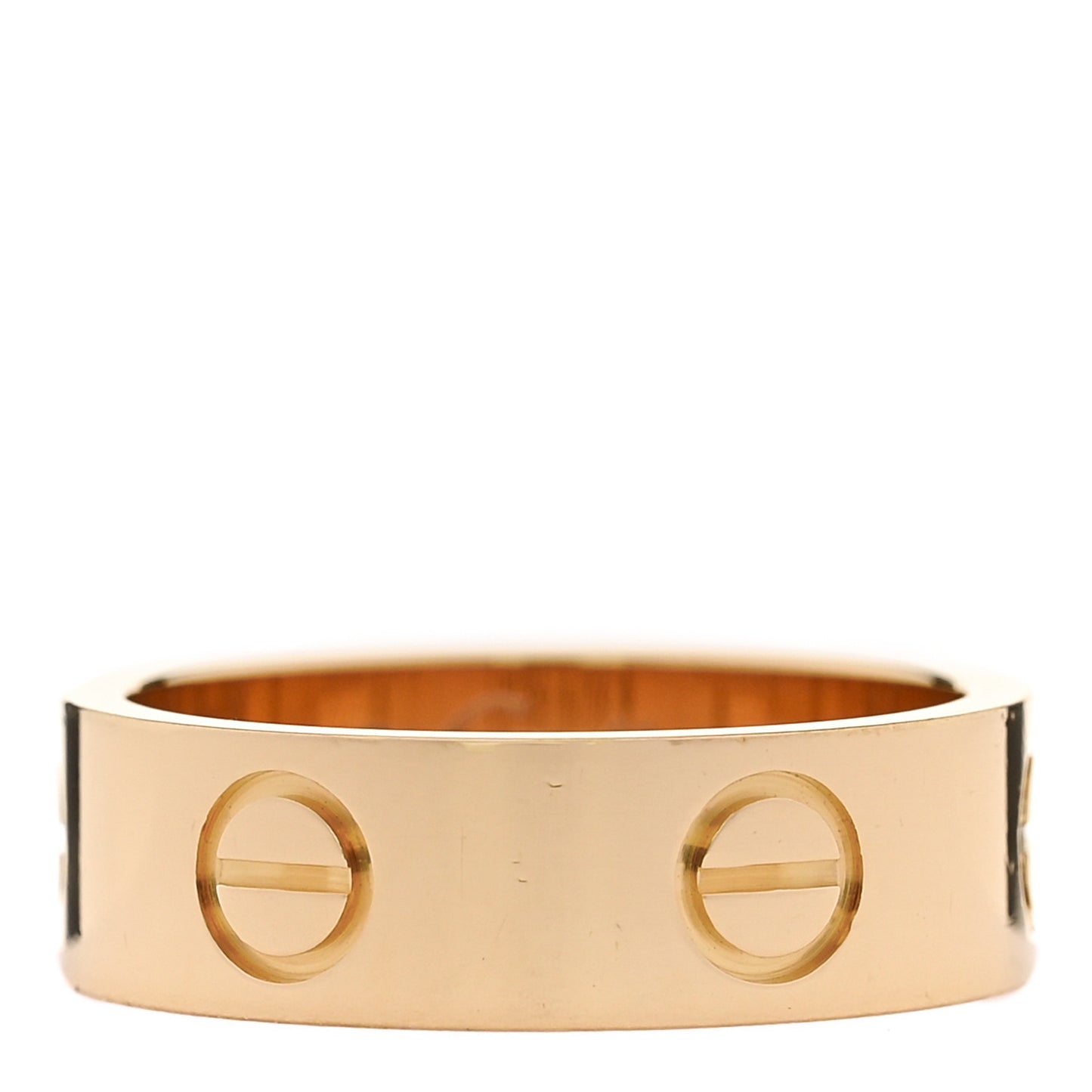 18K Yellow Gold 5.5mm LOVE Ring 50 5.25