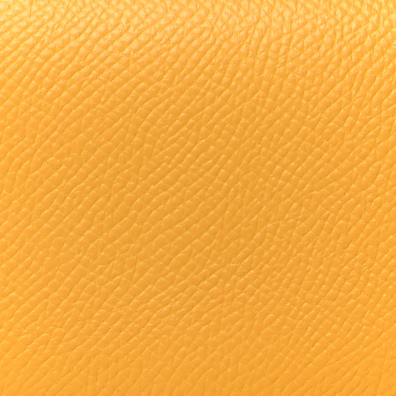 Hermes Epsom Horseshoe Calvi Card Case Jaune Ambre Craie 11 of 11