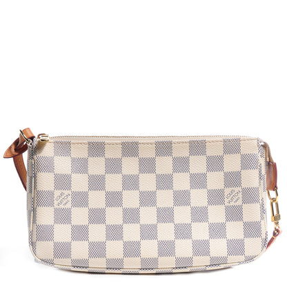 Louis Vuitton Damier Azur Pochette Accessories NM 1 of 7