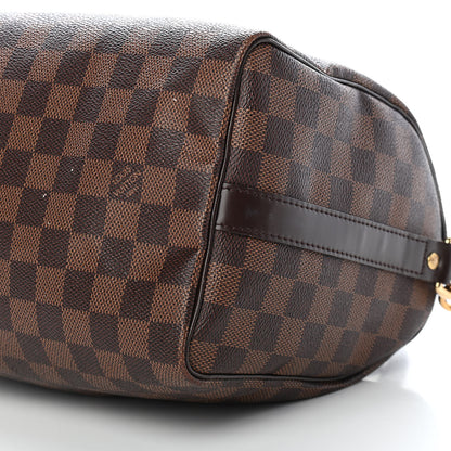 Louis Vuitton Damier Ebene Speedy Bandouliere 25 10 of 13