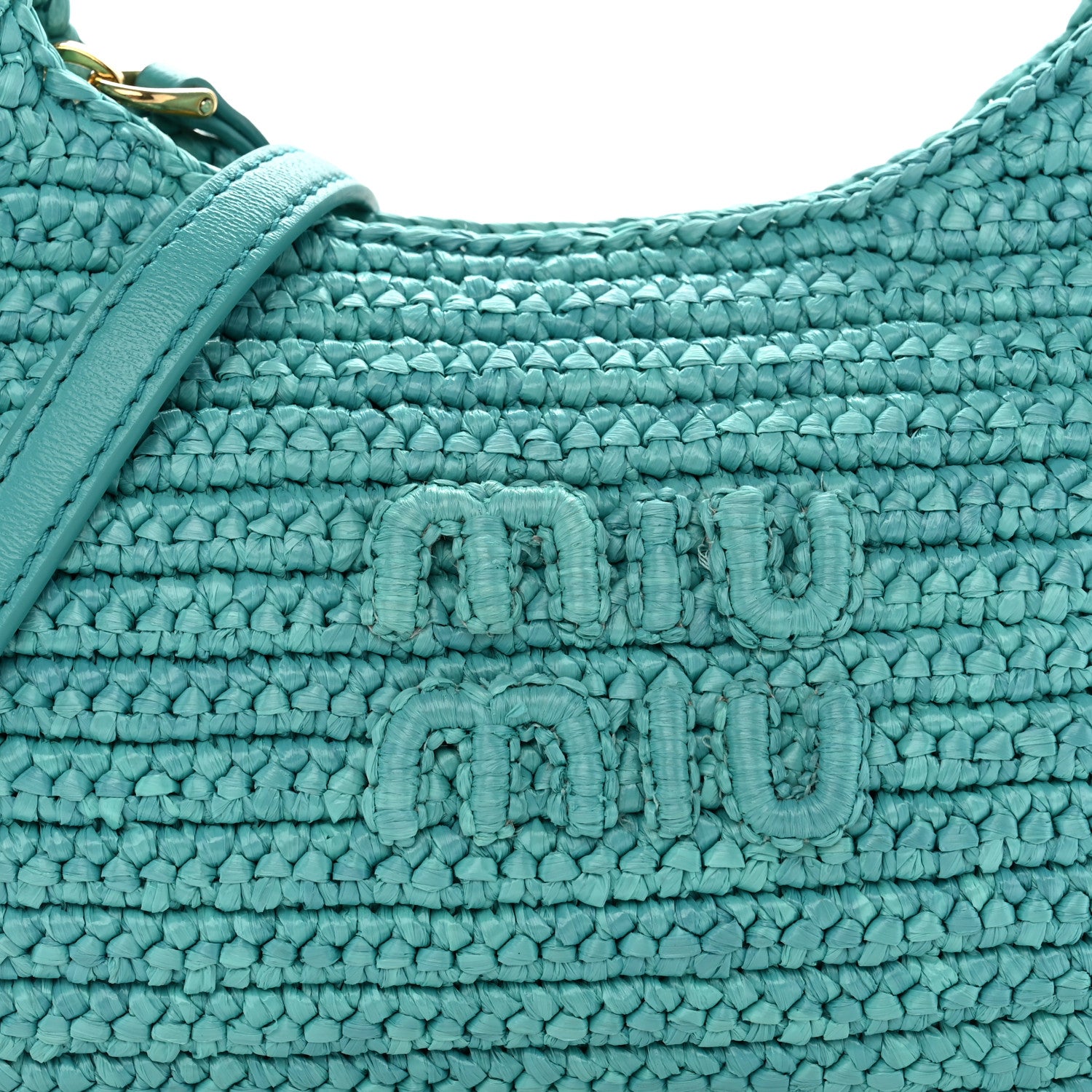 Miu Miu Crochet Mini Wander Hobo Giada 7 of 10