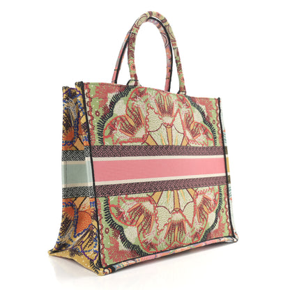 Christian Dior Canvas Embroidered Large In Lights Book Tote Multicolor 3 of 10