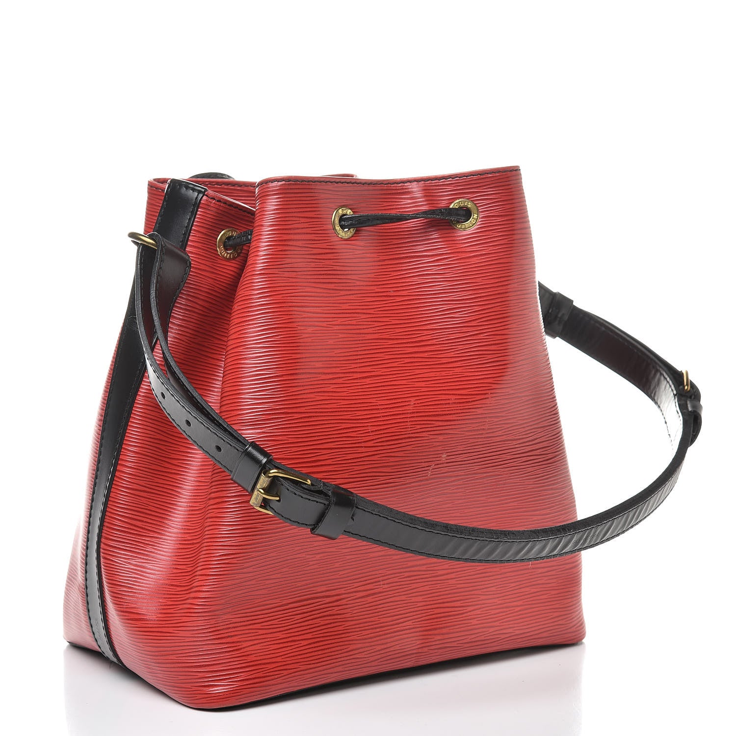 Louis Vuitton Epi Petit Noe Red Black 3 of 19
