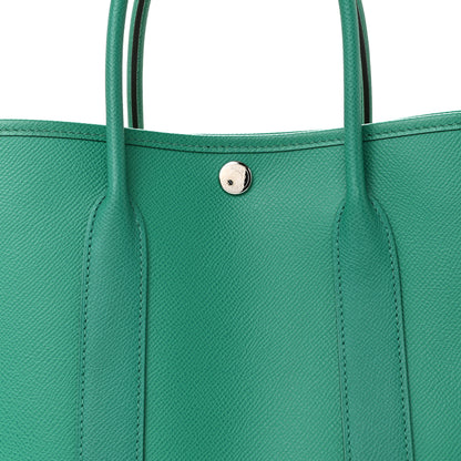 Hermes Epsom Garden Party Tote 30 TPM Vert Verone 8 of 10