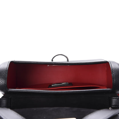 Christian Louboutin Pebbled Calfskin Small Rubylou Shoulder Bag Black 5 of 10