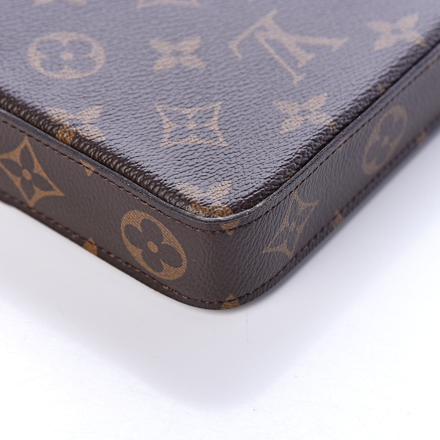Louis Vuitton Monogram Pochette Felicie Chain Wallet Fuchsia 10 of 12