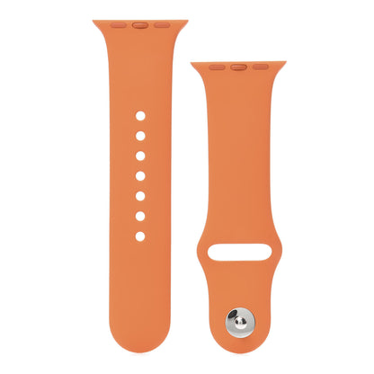 Hermes Silicone 40mm Apple Sports Watch Single Tour Band Orange 1 of 5