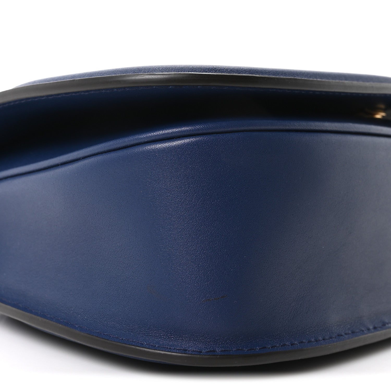 Gucci Roxy Calfskin Medium Blondie Top Handle Bag Blue Agata 9 of 9